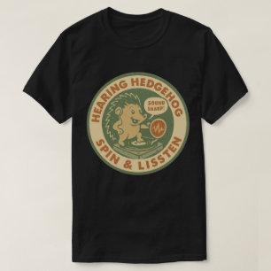 Camiseta DJ de Áudio Nítido de Som Vintage