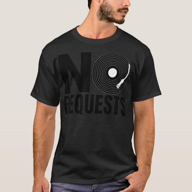 Camiseta Dj Disk Jockey Vinyl Record Party (Frente)