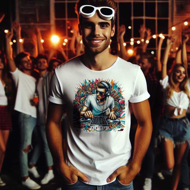 Camiseta Dj em Ação (Dj Grooving)