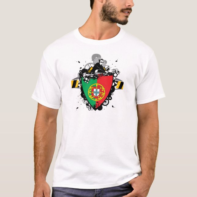 Camiseta DJ em Portugal (Frente)