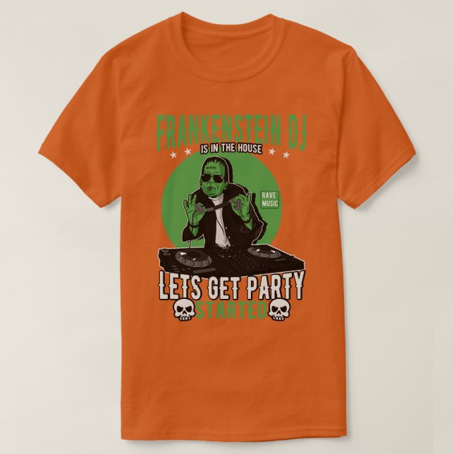 Camiseta DJ Frank (Frente do Design)