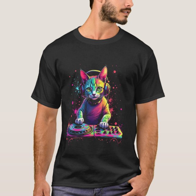 Camiseta Dj Gato (Frente)