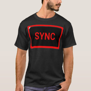 Camiseta DJ Gift Sync Butc Club Vinyl MIDI EDM