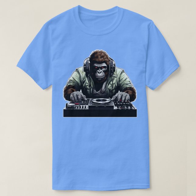 Camiseta DJ Gorilla (Frente do Design)