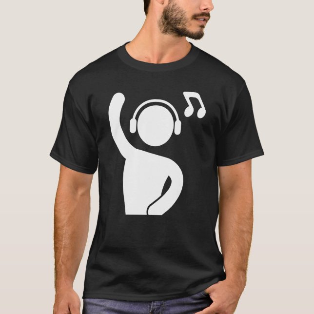 Camiseta DJ Graphic Dj Music Player Producer Deejay (Frente)