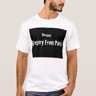 Camiseta DJ Gregory para, Paris
