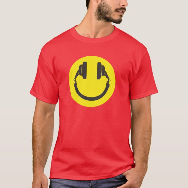 Camiseta DJ Headphones T-Shirt (Frente)