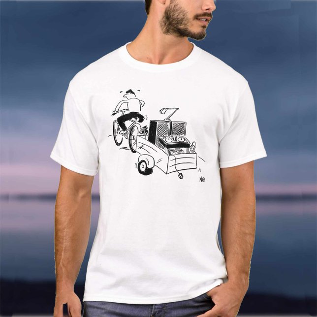 Camiseta DJ Mobile Disco Disco Jockey (Criador carregado)