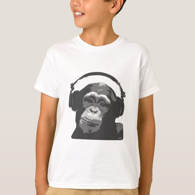 CAMISETA DJ MONKEY (Frente)