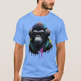 Camiseta DJ Monkey