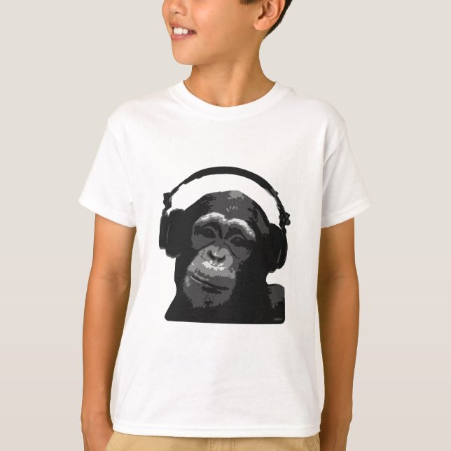 CAMISETA DJ MONKEY (Frente)