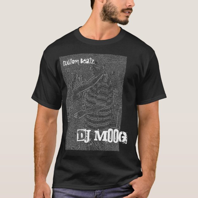 Camiseta DJ MOoG, T feito sob encomenda de Beatz (Frente)