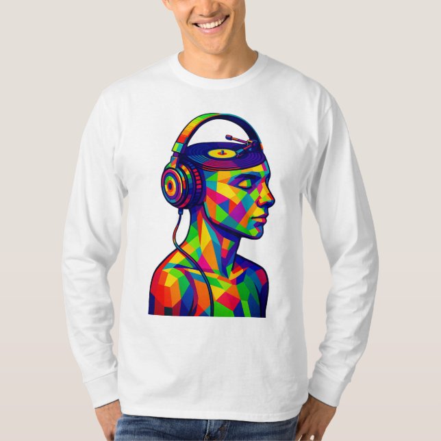 Camiseta DJ Music Lover (Frente)