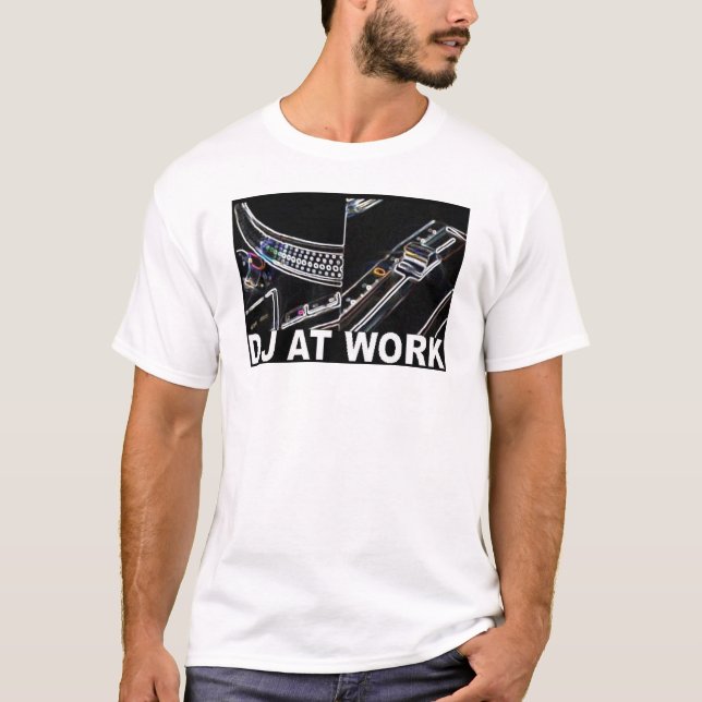 CAMISETA DJ NO TRABALHO (Frente)
