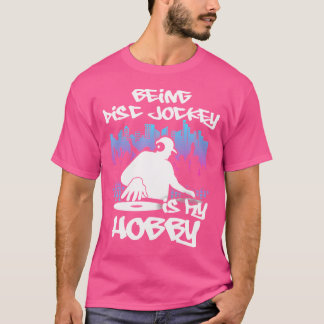 Camiseta Dj Oferece Presentes Para O Disco Jockey Eletro Cl