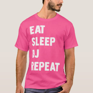 Camiseta Dj Ofertas Para O Disco Jockey Synthesizer Eletro