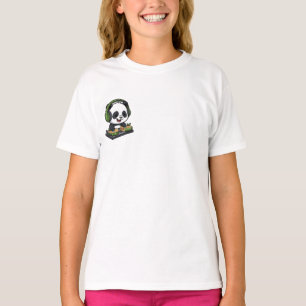 Camiseta DJ Panda Bambu Beats Crianças