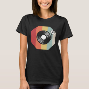 Camiseta DJ para Jockey de Discjockey com Tecno Gráfico de