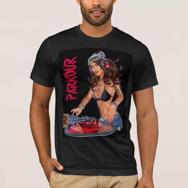 CAMISETA DJ, PARKOUR (Frente)