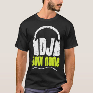 Camiseta DJ personalizado alguma música conhecida mo do