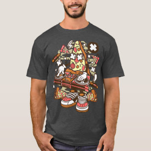 Camiseta DJ Pizza Engraçado Presente Para Pizza Lovers