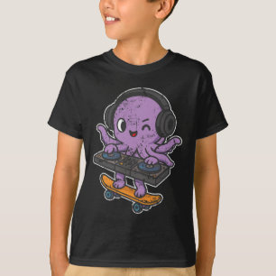 Camiseta Dj Polvo Skate Cartoon Retro