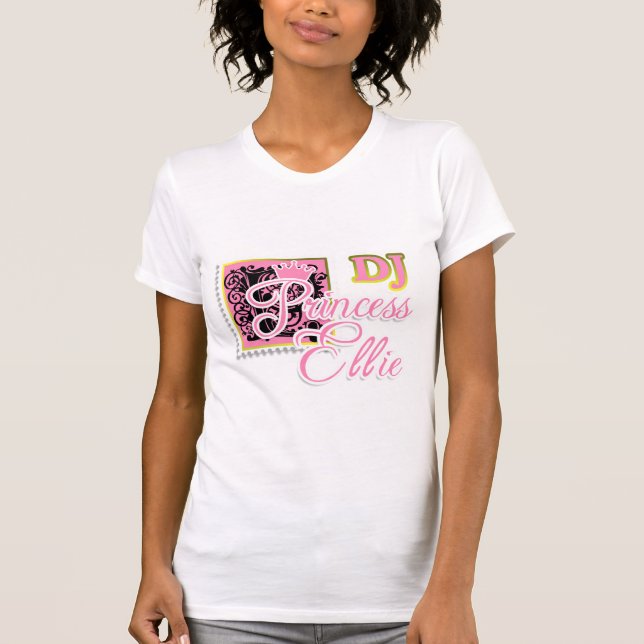 Camiseta DJ Princess Ellie T-shirt (Frente)