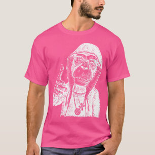 Camiseta Dj Rapper Funk Monkey Hip Hop Music Gangstar Pop M