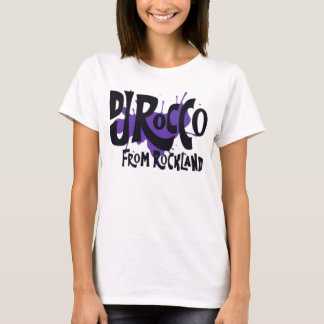 Camiseta DJ Rocco From Rockland Logo Preto Feminin