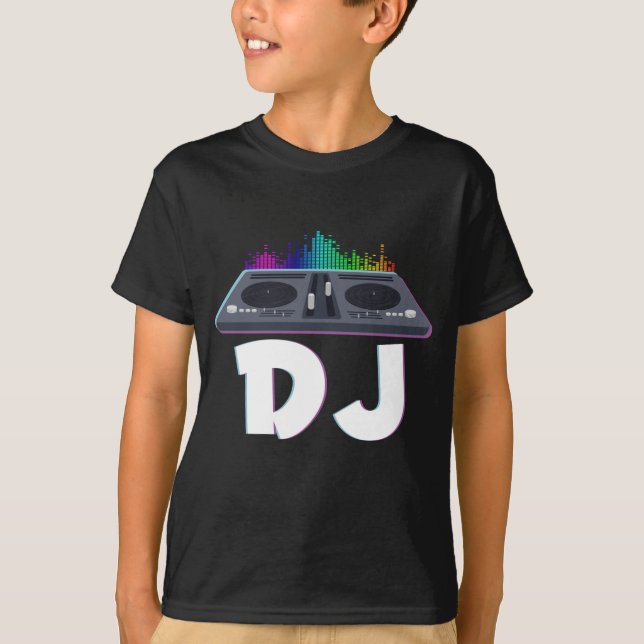 Camiseta DJ Techno Produtor Musical Música Eletrônica (Frente)