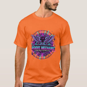 Camiseta DJ Tipografia Ritmo
