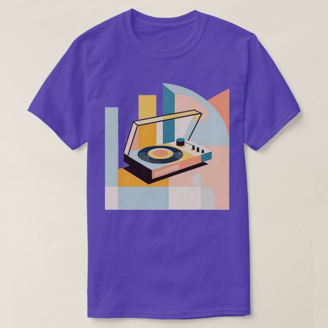 Camiseta Dj Turntable 1 (Frente do Design)