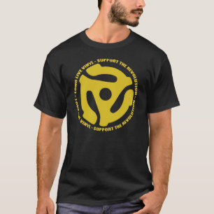 Camiseta DJ - Vive por muito tempo o vinil
