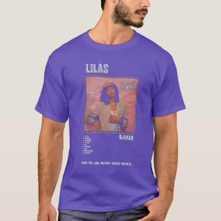 CAMISETA DJAVAN - LILÁS LISTA DE FAIXAS DO ÁLBUM