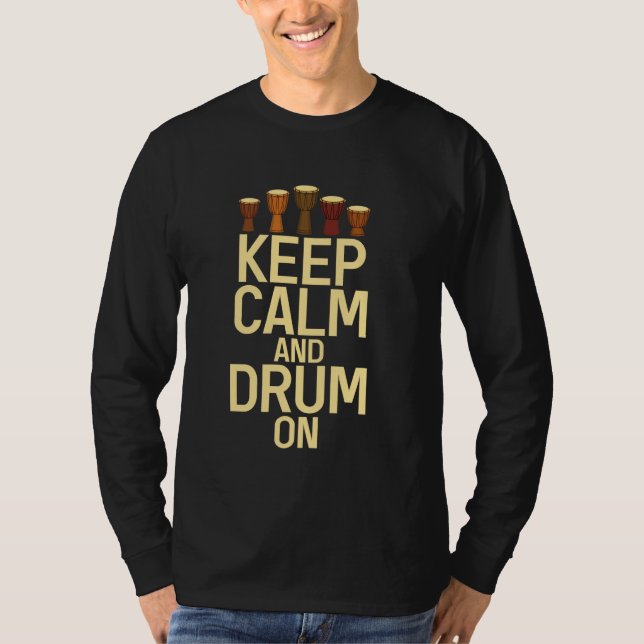 Camiseta Djembe Drum Djembe Player Djembeist (Frente)