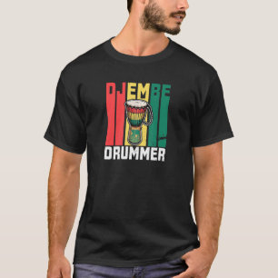 Camiseta Djembe tambores instrumento musical Africa reg