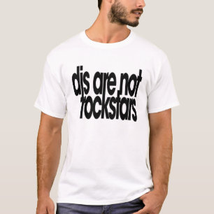 Camiseta Djs não é Rockstars