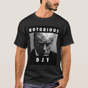 Camiseta Djt Donald Trump Mug Shot Republican 2024 Maga