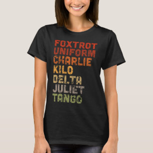 Camiseta Djt Uniforme Foxtrot