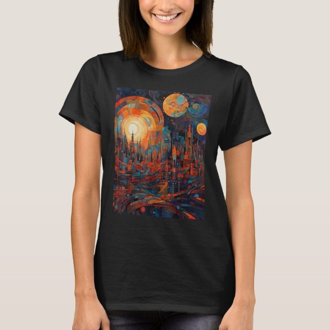 Camiseta DKH138 Sci fi Graphic  One for the Journey (Frente)