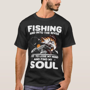 Camiseta Dks de pesca de tubarão da Ilha Amity do Capitão Q