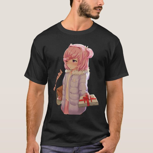 Camiseta dlc natsuki doki fofo (Frente)