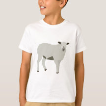 Dlustração animal de ovelha e Fazenda de borrego