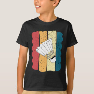 Camiseta Dminton Funny Vintage Engraçado Idea 1