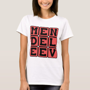 Camiseta Dmitri Mendeleev, químico russo