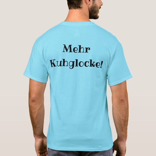 Camiseta DMV Mehr Kuhglocke Shirt Light (Verso)