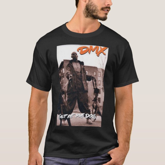 Camiseta DMX - Chame-me de T-Shirt Clássica de Cachorro (Frente)