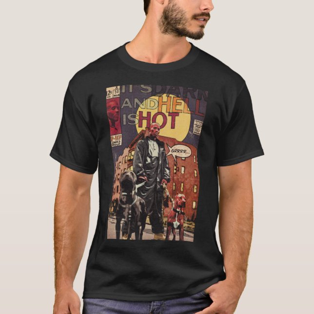 Camiseta DMX - É Escuro E O Inferno Está Quente - Histórias (Frente)