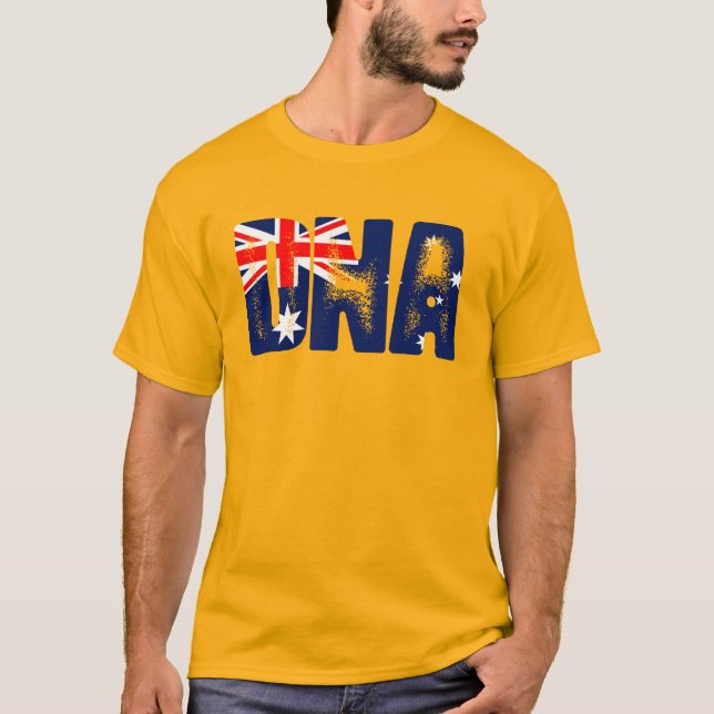 Camiseta DNA da Austrália (Frente)