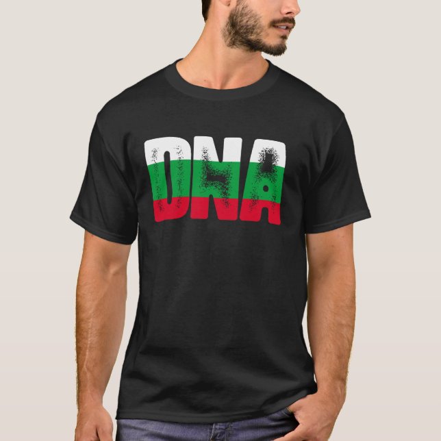 Camiseta DNA da Bulgária (Frente)